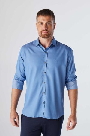 CAMISA ML ANTONY SLIM VISCOSE 136265