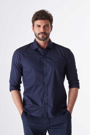 CAMISA BASICA ML DALTON SUPER SLIM 136271