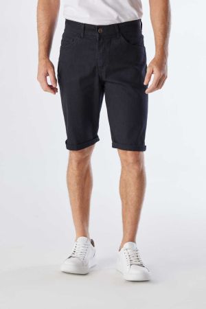 BERMUDA FABIO JEANS LAVAGEM BLACK CONFORT 135265