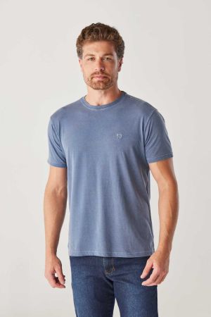 CAMISETA GABRIEL SLIM STONADA ALGODÃO PLUS 179493