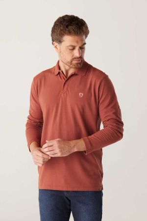 POLO CHARLIE ML BASICA PIQUET ALGODÃO 180213