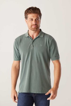 POLO GAEL MANGA CURTA STONADA PIQUET PLUS 179482