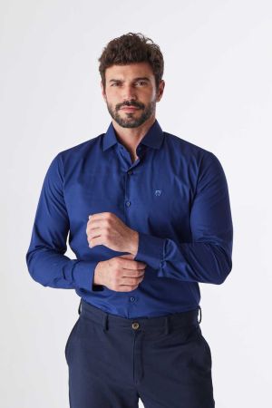CAMISA BASICA ML RICARDO SLIM 136246